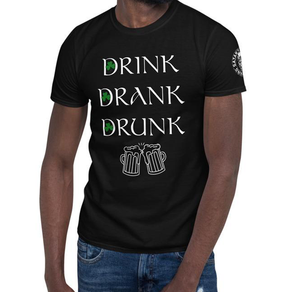Satan's Lounge - St. Patrick's - Drink Drank Drunk T-Shirt