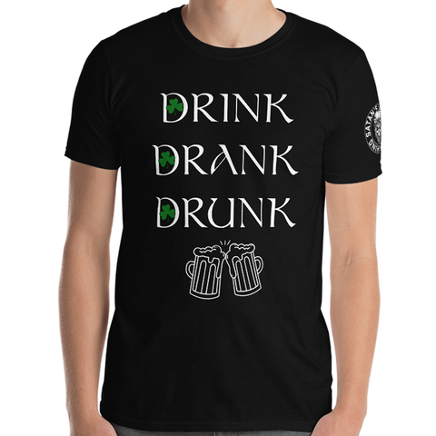 Satan's Lounge - St. Patrick's - Drink Drank Drunk T-Shirt