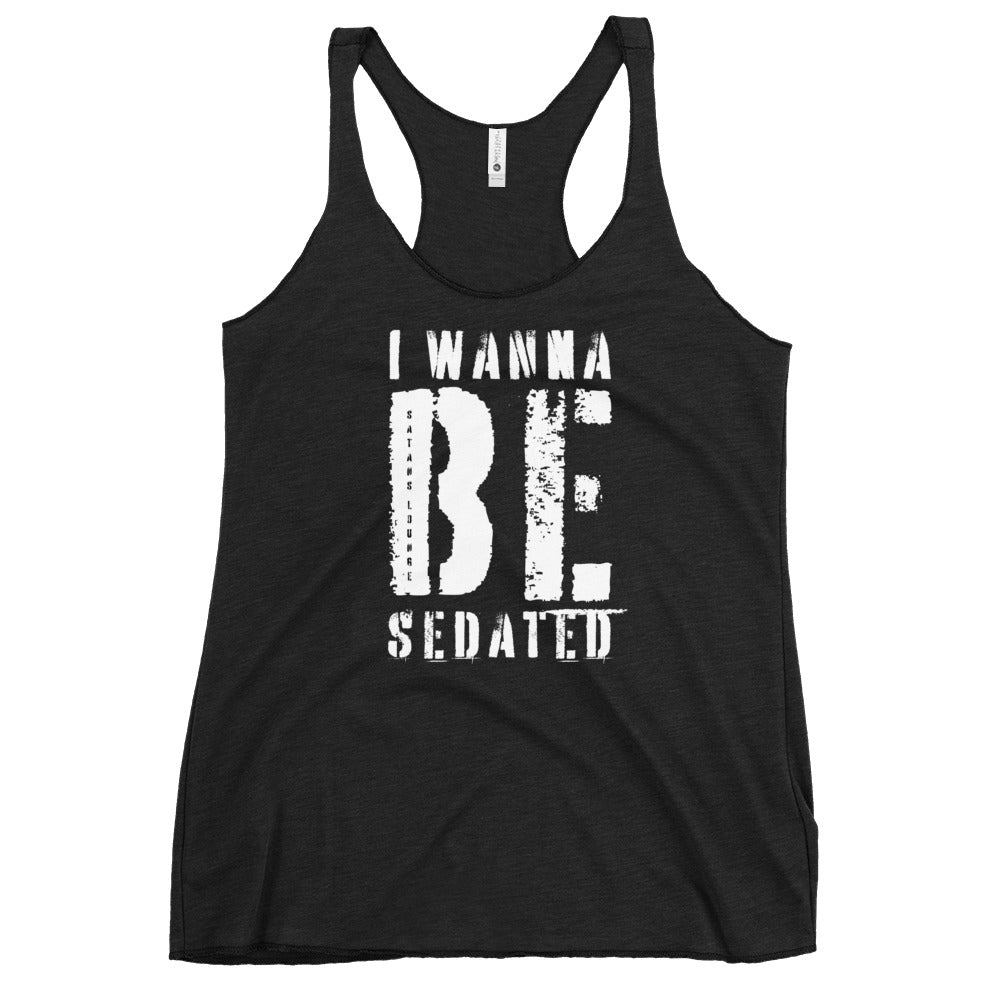 Sedated Women's Racerback Tank