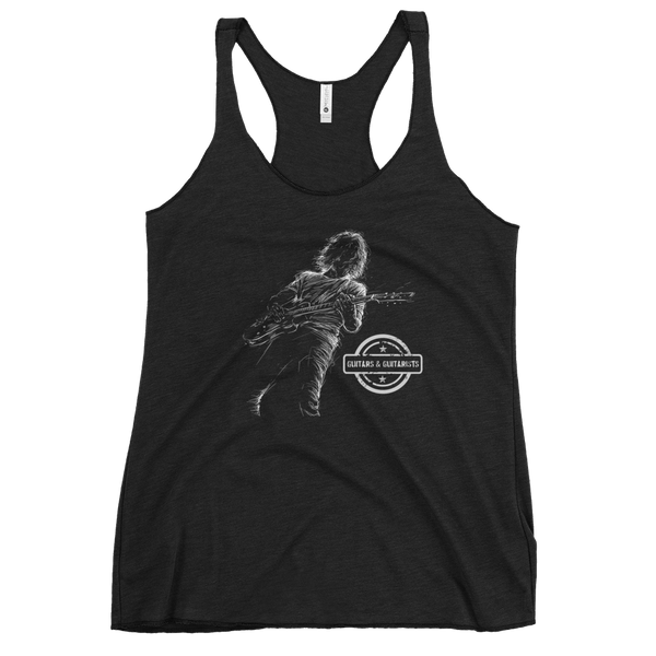 Guitars & Guitarists Women's Racerback Tank