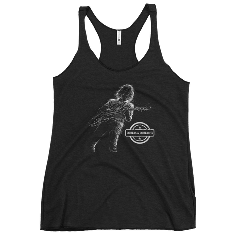 Guitars & Guitarists Women's Racerback Tank