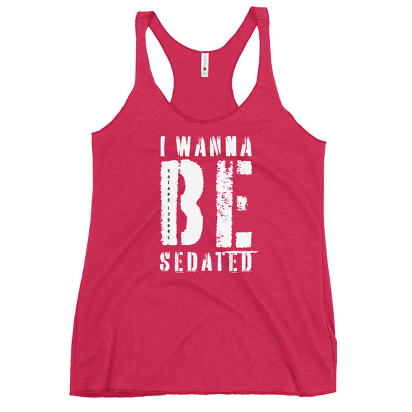 Sedated Women's Racerback Tank